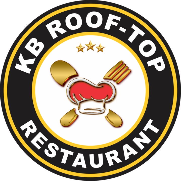 KB Rooftop Restaurant official logo with chef icon